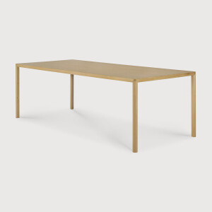 Ethnicraft Eettafel 'Air' Gevernist Eikenhout, 240 x 100cm
