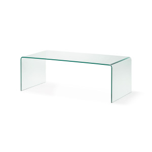 Kave Home Glazen Salontafel 'Burano', 110 x 50 cm