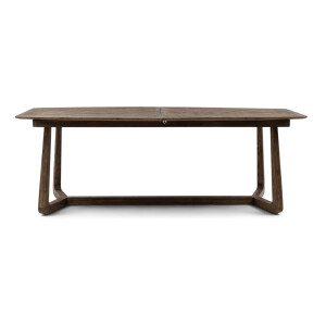 Rivièra Maison Uitschuifbare Eettafel 'Miller' Eikenhout, 220/275/330 x 100 cm