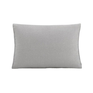 Leen Bakker - Rugkussen Orleáns - Licht - 60x43x12 Cm - Katoen - Grijs