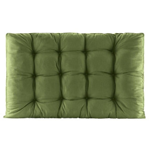Leen Bakker - Palletkussen Florence Donker 120x80 Cm - Polyester - Groen