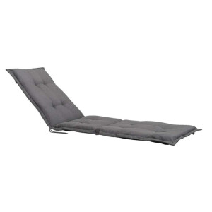 Leen Bakker - Ligbedkussen Brest - 190x60 Cm - Polyester - Grijs