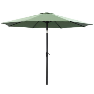 Leen Bakker - Parasol Dorado Tilt - Ø300 Cm - Polyester - Groen