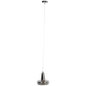 ZILT Hanglamp 'Ezequiel' Glas, 20cm, kleur Smoke