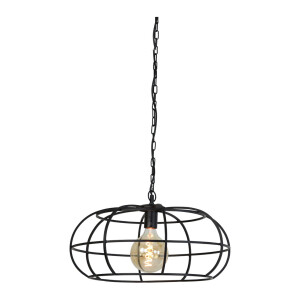 Light & Living Hanglamp 'Imelda' Ø53cm, mat zwart