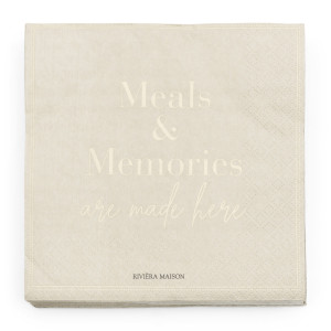 Servetten Meals&Memories