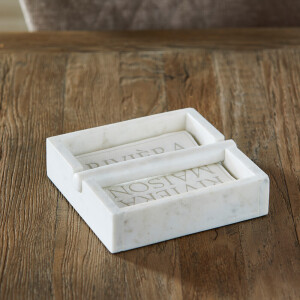 Rivièra Maison Servethouder 'Valmont' Marmer, 20 x 21cm