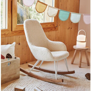 Kave Home Kinderschommelstoel 'Joey' Bouclé