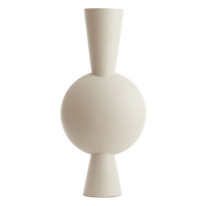 Light & Living Vaas 'Kavandu' 80cm, kleur Crème