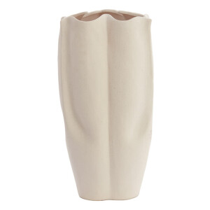 Light & Living Vaas 'Sanguli' Keramiek, 56cm, kleur Crème