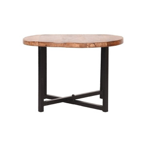 LABEL51 Bijzettafel 'Dex' Mangohout, 60cm