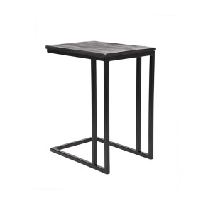 LABEL51 Laptoptafel 'Move' Zwart Mangohout