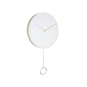 Wandklok met pendulum | KARLSSON