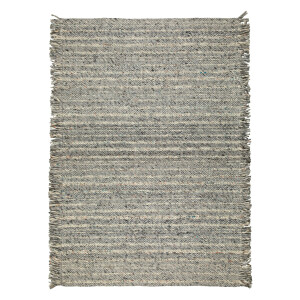 Zuiver Vloerkleed 'Frills' 170 x 240cm, kleur Grijs/Blauw