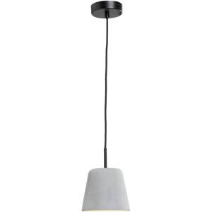 Leen Bakker - Hanglamp Manu - 120xØ15 Cm - Cement - Grijs