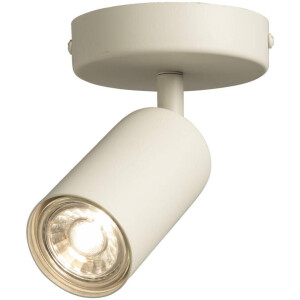 Leen Bakker - 1-spot Basic - 10xØ10 Cm - Metaal - Beige