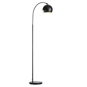 Leen Bakker - Vloerlamp Dina - 148 X 24 Cm - Metaal - Zwart