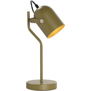 40% korting - Leen Bakker - Bureaulamp Senn - - 39xØ17,5 Cm - Metaal - Groen