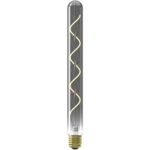 Leen Bakker - LED Buislamp T32x300 Dimbaar Titanium E27 4W - Glas - Grijs