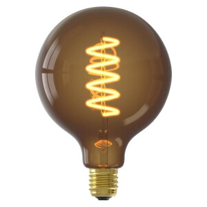 Leen Bakker - LED Globelamp Dimbaar - Naturel - E27 - 4W - Glas - Transparant - H17.6 Cm