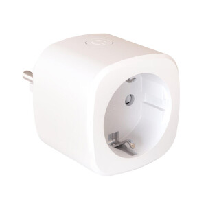 Leen Bakker - Calex Smart Connect Powerplug EU - 5,9x5,5x5,5 Cm - Kunststof - Wit