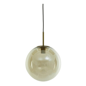 Light & Living Hanglamp 'Medina' 40cm, kleur Amber