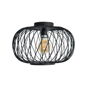 Urban Interiors Plafondlamp 'Twist' Ø37cm, kleur Zwart