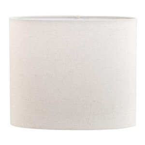 Leen Bakker - Kap Ovaal Rye - Off-white - Ø26x12,5x22 Cm - Linnen - Crème