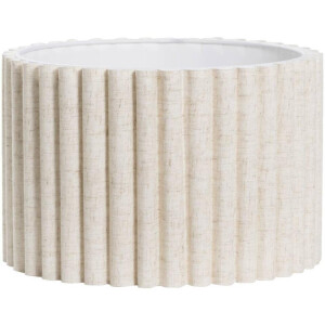 Leen Bakker - Kap Rune - Naturel - 18xØ27 Cm - Katoen - Beige