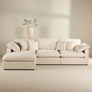 Nohr Loungebank 'Courteney' kleur Beige