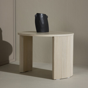 Nohr Ronde Salontafel 'Phallon' 60cm, kleur Whitewash