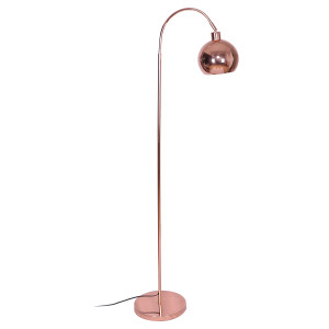 Artistiq Vloerlamp 'Foster' 153cm hoog, kleur Koper