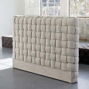 Rivièra Maison Hoofdbord 'Room 48' 195 x 137cm, Linen, kleur Fabulous Flax
