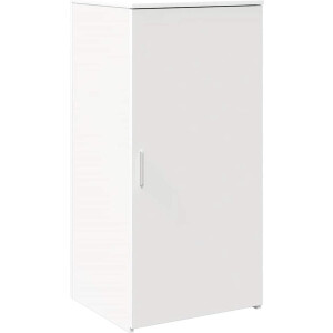 vidaXL - Opbergkast - 50x45x103,5 - cm - bewerkt - hout - wit