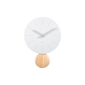 Wandklok Arlo met pendulum | KARLSSON