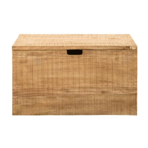 Leen Bakker - Opbergkist Ronald - Naturel - 45x80x45 Cm - Hout - Bruin