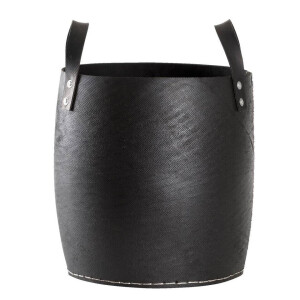 Leen Bakker - Mand Ruben - 37xØ35 Cm - Rubber - Zwart