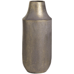 Leen Bakker - Vaas Louis - Goudkleur - 35xØ14 Cm - Metaal - Goudkleurig
