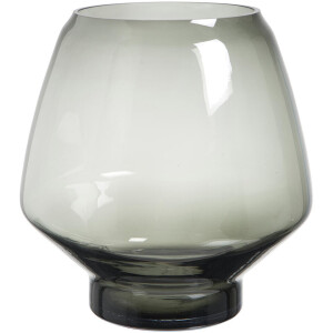 Leen Bakker - Vaas Felice - 31xØ29 Cm - Glas - Zwart