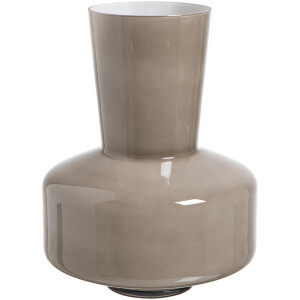 Leen Bakker - Vaas Cire - - 26xØ20 Cm - Glas - Groen