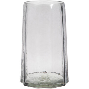 Leen Bakker - Theelichthouder Dily - Zand - 25xØ15 Cm - Glas - Beige
