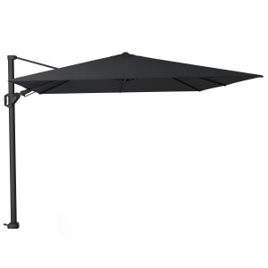 Tweedekans   Zweefparasol Challenger T2 premium 300x300cm (Jet black)