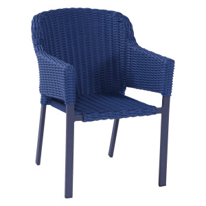 Hartman Tuinstoel 'Cairo' stapelbaar, kleur Blauw