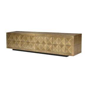 Richmond TV-meubel 'Collada' 220cm, kleur Brushed Goud