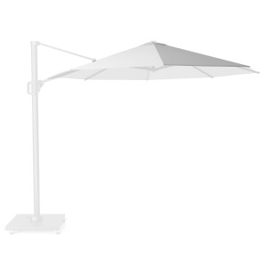 Zweefparasoldoek Platinum Challenger T1   350cm rond (White)