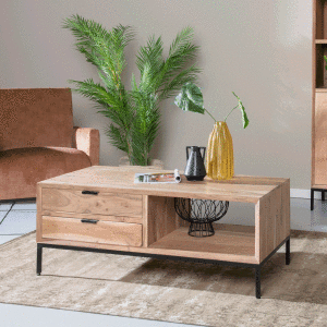 Salontafel 'Oslo' Acaciahout, 120 x 60cm