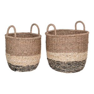 Set van 2 opbergmanden Lima zeegras | House Nordic