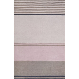 Esprit - CAMPS BAY - Laagpolig vloerkleed - 130x190 cm - beige bruin roze -
