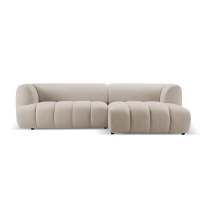 4-zits hoekbank Harry rechts velvet | Micadoni