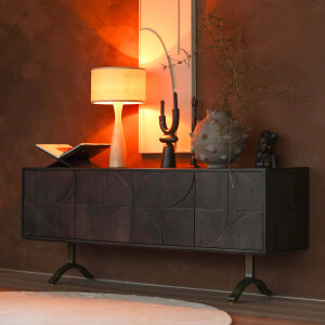 WOOOD Dressoir 'Draw' Mangohout, 180cm